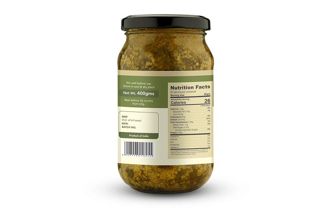 Pursuit Karela (Bitter Gourd) Special Pickle   Glass Jar  400 grams